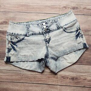 5/$15 YMI Acid Wash Grunge Jean Shorts